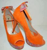 Peep Toe Laranja