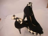 Peep Toe Preto