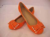 Sapatilha Strass Laranja